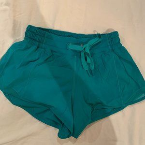 Lululemon Teal Shorts - size 0